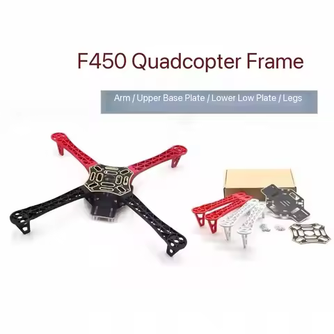 F450 Drone Flame Wheel KIT 450 Frame For RC 4-Axis RC Multicopter Quadcopter Heli Multi-Rotor with L