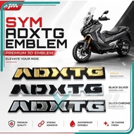 EMBLEM SYM ADXTG 400 ADXTG400 3D EMBLEM LOGO ACCESSORIES ACCESSORY MODIFIED MODIFY