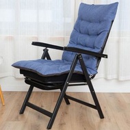 全城熱賣 - 躺椅重力椅戶外摺疊椅(藍色+坐墊款)#H099023326