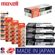 🔥 Wholesale 🔥 Maxell Alkaline Battery LR41 LR43 LR44 LR1130 Box 200 pcs