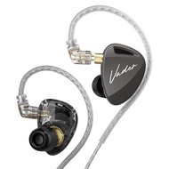 KZ Vader Triple-Driver Dynamic In-Ear Monitor HiFi In Ear Earphone Wired Earbuds 4-Level Switch Tuna