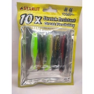 STARLIT SSL401 SOFT LURE 7.5cm Various Color