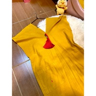 Freesize Native Costume Northern People's Outfit Mustard Yellow