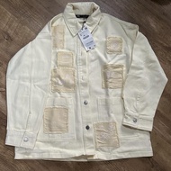 jaket denim wanita zara original