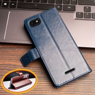 For Xiaomi Redmi 6A M1804C3 M1804C3CH M1804C3CI Vintage Classic Leather Wallet Case Flip Notebook Co