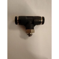 pneumatic Male Tee Thread M5 push in tube 6mm