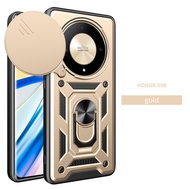 Cho Honor x9b x9b 4G 2023 Chống Sốc Ốp bảo vệ xe từ đế dạng Nhẫn Chủ đẩy kéo máy ảnh bảo vệ vỏ vỏ đi