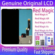 Original Fit for AMOLED Nubia Red Magic 6 6R 6 Pro 6s 6s Pro LCD Screen Replacement
