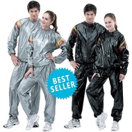 Unistar Sauna Suit Unisex / Stelan Sport Baju Pembakar Lemak / Jaket