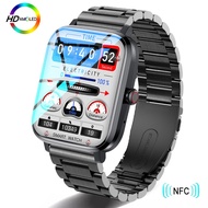 ZZOOI 2023 New NFC Smart Watch Men Smart Bluetooth Call Sport GPS Track Smartwatch Women Heart Rate ECG PPG Smartwatch For Android ios