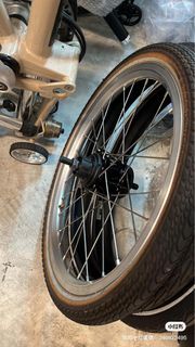 Brompton小布換上新Pline hubs