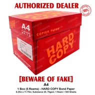 Hard Copy Bond Paper A4 8.25x11.75in Bond Papers Copy Paper Papers 70gsm Red 500sheets per ream Subs