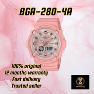Casio Baby-G BGA-280-4A Original Woman Watch Pink