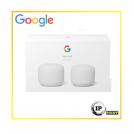 Google - Nest Wi-Fi AC2200 Mesh 路由器套裝 (1 Router + 1 Point) 白色 [平行貨品]│Mesh Wi-Fi、智能家居、Google Assistant