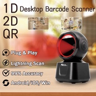 1D 2D Barcode Scanner USB Connection for Multi-system, Food Store Grocery Store Drug Store