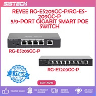 Reyee RG-ES205GC-P/RG-ES209GC-P 5/9-Port Gigabit Smart POE Switch