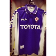 NEW JERSEY BOLA RETRO FIORENTINA HOME 1999 GRADE ORI IMPORT