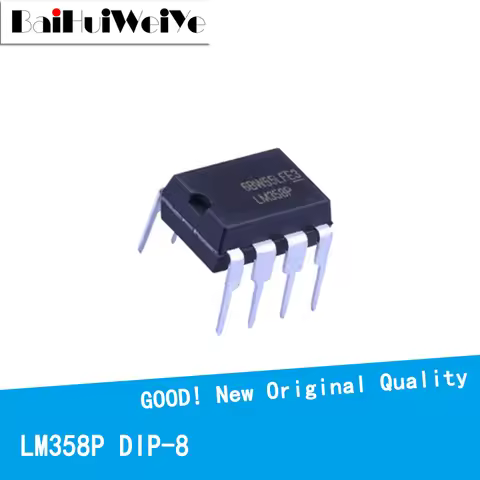 10PCS/LOT DIP-8 LM358P LM358 LM358N DIP8 Timers New Original IC Amplifier Chip Good Quality Chipset