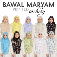 Tudung Bawal Maryam Printed (Borong)