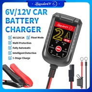 LST 6V/12V 12A Battery Trickle Charger Maintainer with Spark Proof Technology Memory Function Trickl