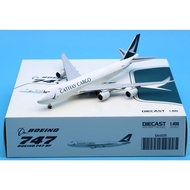 SA4035 Alloy Collectible Plane Gift JC Wings 1:400 Cathay Cargo Boeing B747-8F Diecast Aircraft Jet 