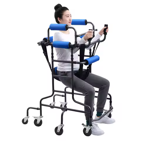 Lightweight Cerebral Palsy Child And Adult Walking Aid Hemiplegic Walker Lower Limb Training Standin