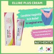 Ellinplus Cream (20g) treating Candidal vaginitis from korea pharmacy Canemazole Reduce Itching, Moi