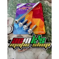 Bolt COVER CVT MIO M3 MIO J STAINLESS 2key HENG ORIGINAL (4Bolts)