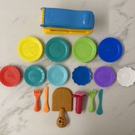 ❤️幸福傳承❤️ <$38包順豐站智能櫃> Playdoh 泥膠模 壓麵機 餐具 碟 刀叉 小朋友玩具
