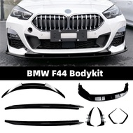 BMW F44 2 Series Gran Coupe Spoiler F44 Accessories Bodykit Front Lip Side Skirt Canard Front Splitt
