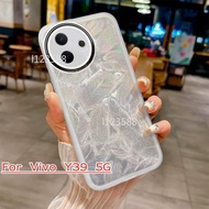 For Vivo Y39 5G 2025 Glitter Feather Silicone Soft Case For Vivo Y39 5G VivoY39 Y39 Y29 39Y Y 39 4G 