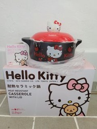 2014年全新Hello Kitty陶瓷鍋(日本製)