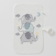 #N/A - 可水洗嬰兒隔尿墊新生寶寶防水換尿布更換墊-灰色小象(長方尿墊)6150690946125