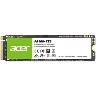Acer SSD 128GB 256GB 500GB 512GB 1TB 2TB FA100 FA200 GEN 3X4 NVME GEN3 / GEN4 M.2 PCIE 2280 Storage 