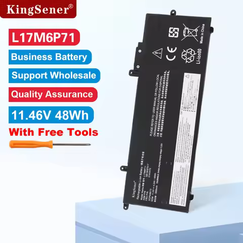 KingSener L17L6P71 Battery For Lenovo ThinkPad X280 L17M6P71 L17C6P71 01AV470 01AV471 01AV472 SB10K9