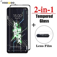 Black Shark 4 Pro Full Cover Tempered Glass for Xiaomi Black Shark 4S 5 RS 3 Pro Camera Lens Screen Protector