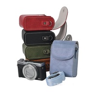 Handheld camera case with crossbody strap TX808: G7X3 G7x2 sx740- Sony RX100M7 zv1 Ricoh GR2