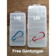 GANTUNGAN Lure Box L65 L85 L105 Free Hanger
