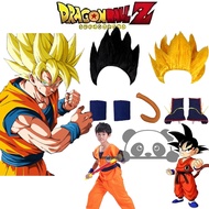 《Dragon Ball Z》Kids&Adult Goku/Gohan Cosplay Costume (Unisex for Men/Women) with Wristbands & Black/