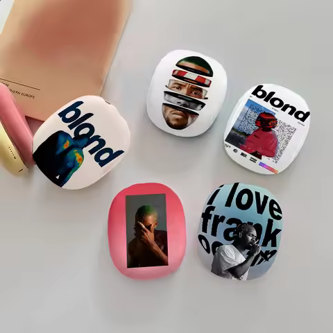 Frank Blonde Oceans Personalized Airpods Max Headphone Case Shockproof Protective Glossy Earphone An