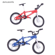 delicatelife Retro Alloy Mini Finger BMX Bicycle Assembly Bike Model Toys Gadgets Gift Toys Model Nice