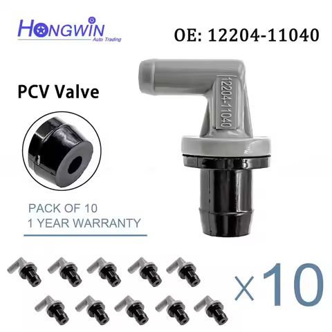 10 PCS Crankcase Ventilation PCV Valve 12204-11040 For Toyota Celica Corolla Caldina Camry Tercel Pa