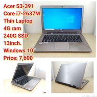 Acer S3-391Core i7-2637MThin Laptop