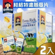 【QUAKER 桂格】北海道風味特濃燕麥x2盒(42g X 48包x2盒)