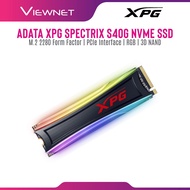 Adata XPG SPECTRIX S40G RGB M.2 2280 PCIE NVME GEN3 Gaming SSD Solid State Drive (256GB/512GB/1TB)