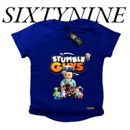Stumble Guys Skin Boys' T-Shirt Top Stumble Guys Beach/
