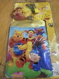 迪士尼小熊維尼證件套連掛繩