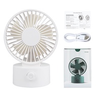 พัดลมแบบพกพา พัดลมตั้งโต๊ะ พัดลมชาร์จUSB พัดลมพกพา Desk Fan USB rechargeable Cooling Fan Outdoor Min