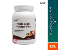 LAC Apple Cider Vinegar Plus Vegetable Capsule 120s (Was Known As GNC Apple Cider Vinegar)