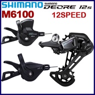 Shimano Deore M6100 12 Speed MTB Groupset SL RD M6100 Shifter Rear Derailleur MTB Bicycle